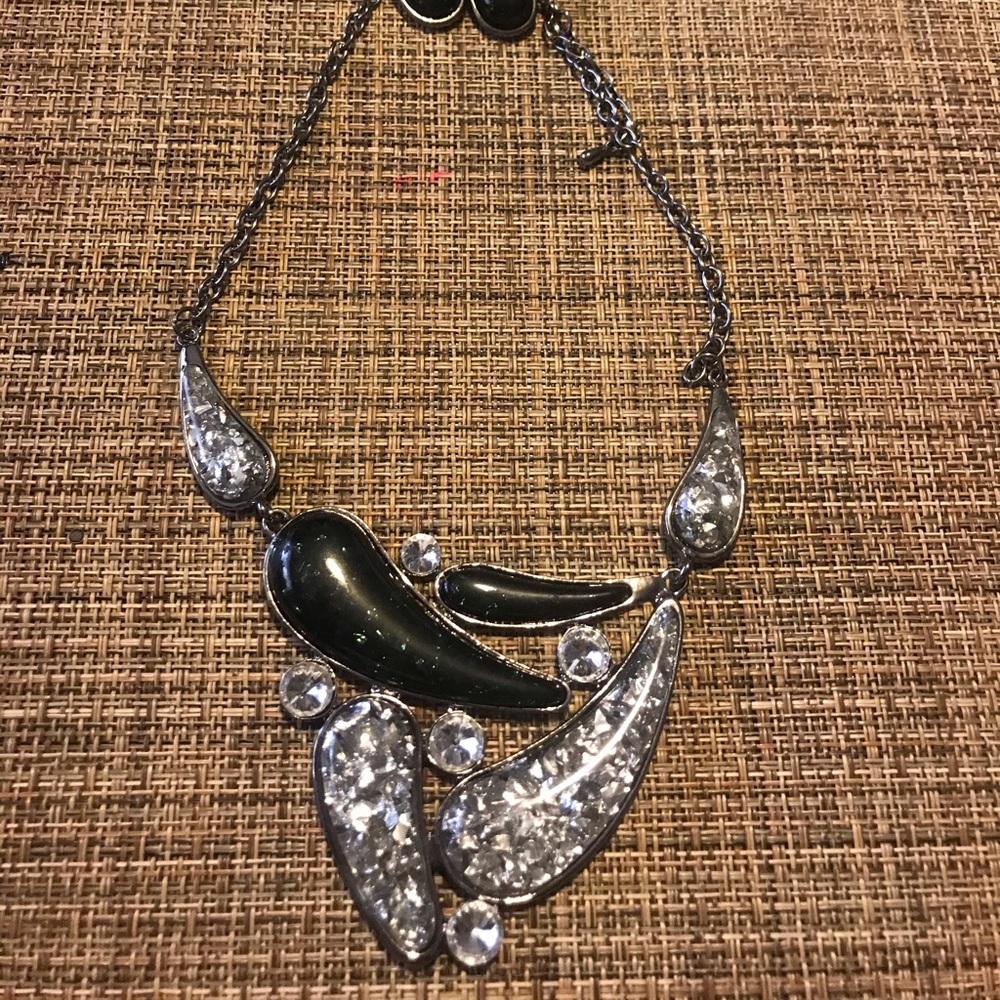 Necklace and earrings